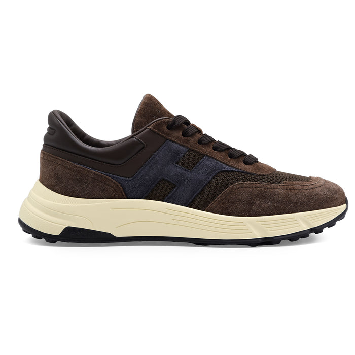 Sneakers Hogan Hyperlight Marrone Testa Di Moro Uomo Dinamico
