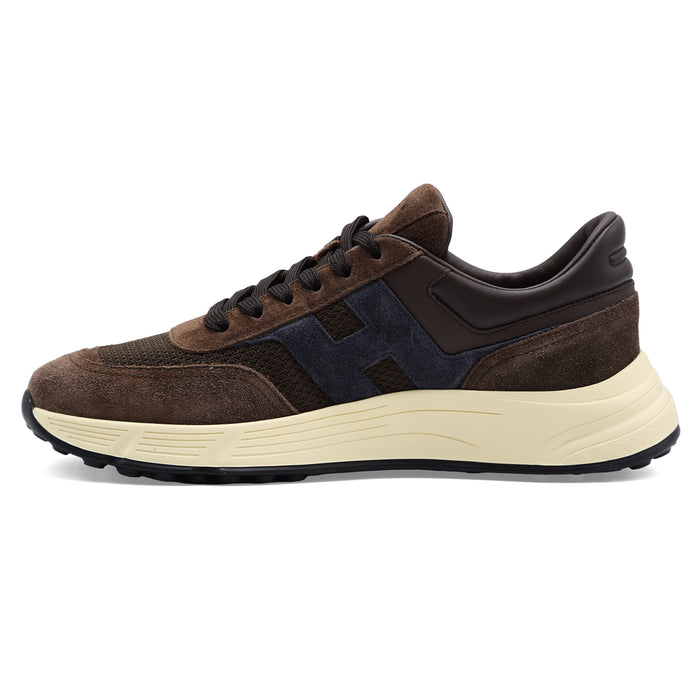 Sneakers Hogan Hyperlight Marrone Testa Di Moro Uomo Dinamico