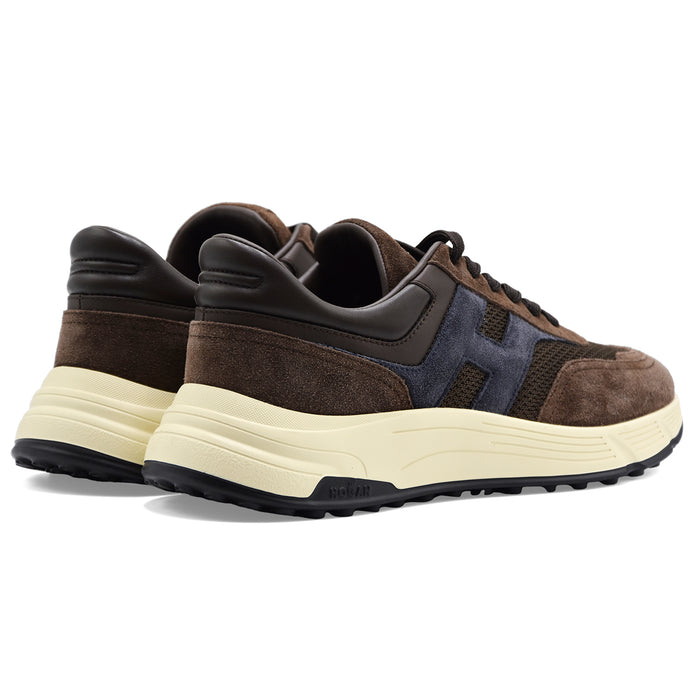 Sneakers Hogan Hyperlight Marrone Testa Di Moro Uomo Dinamico