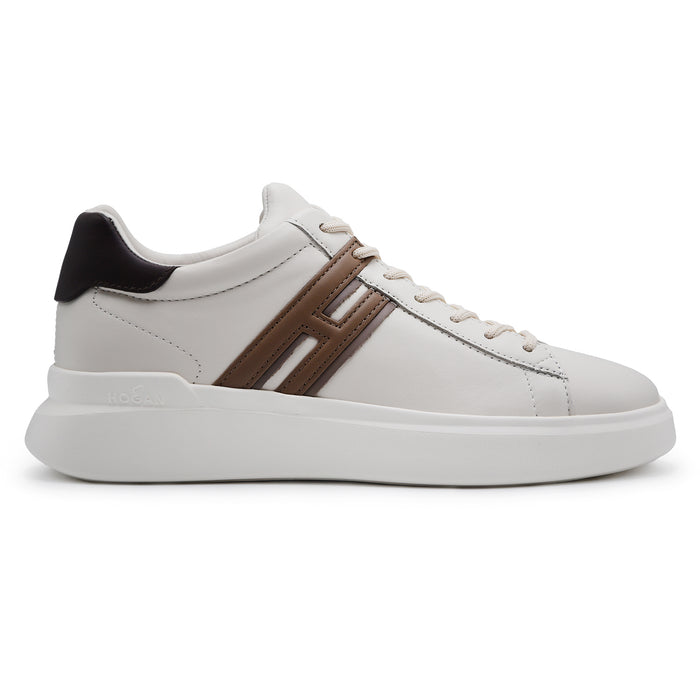 Sneakers Hogan H580 Uomo Avorio Estetica Urbana E Sofisticata