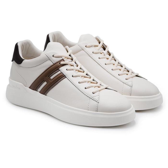 Sneakers Hogan H580 Uomo Avorio Estetica Urbana E Sofisticata