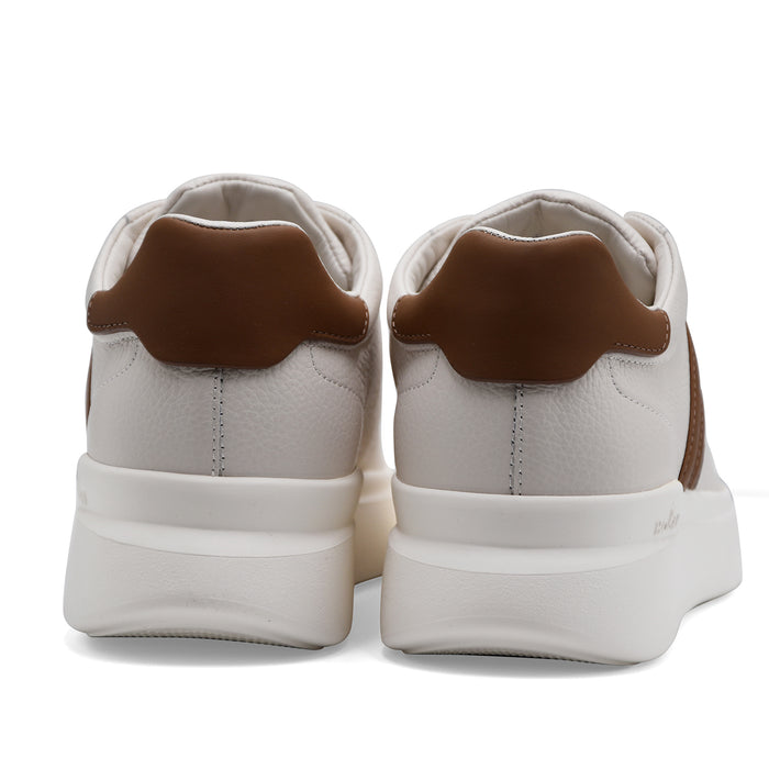 Hogan H580 Men's Sneakers in Ivory Leather with a Clean Urban Design