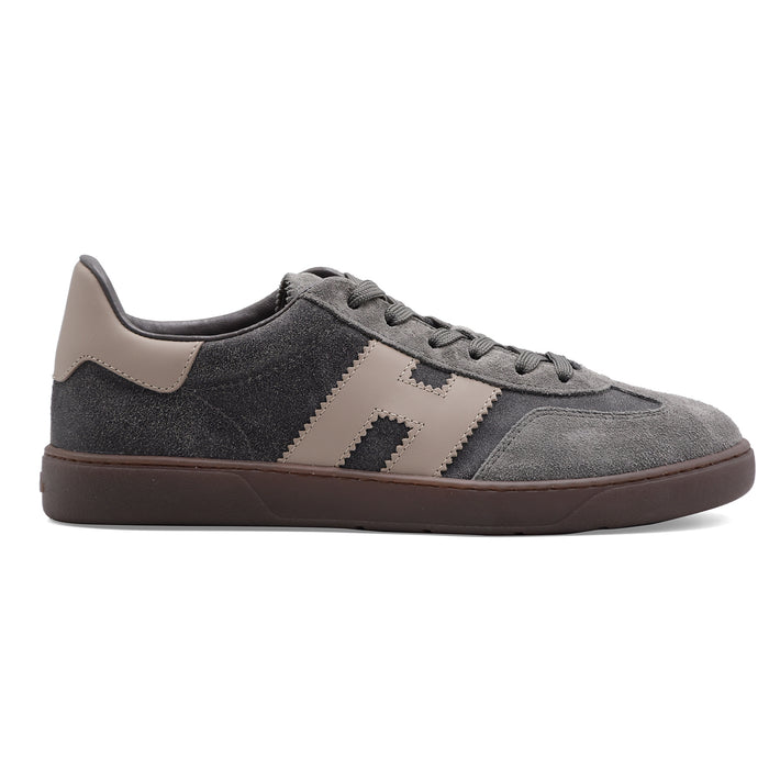 Sneakers Uomo Hogan COOL ALLACCIATO H Camoscio E Pelle Grigio