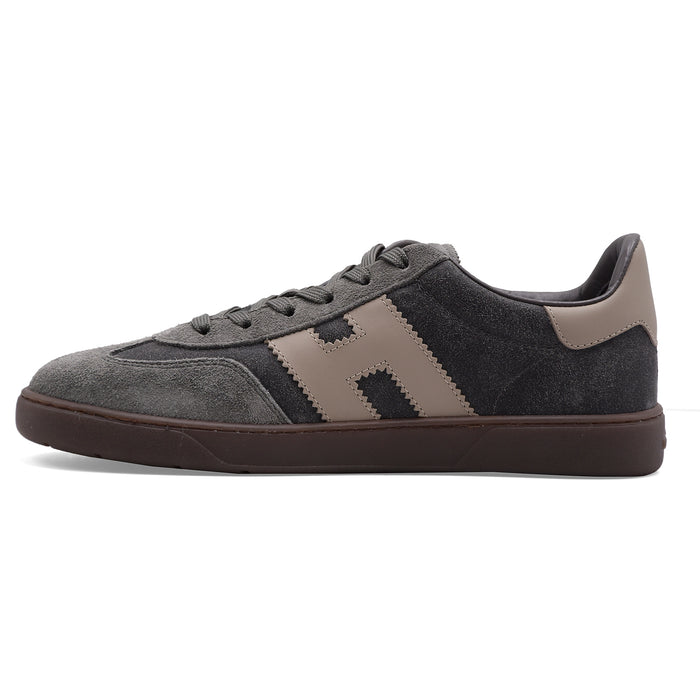 Sneakers Uomo Hogan COOL ALLACCIATO H Camoscio E Pelle Grigio