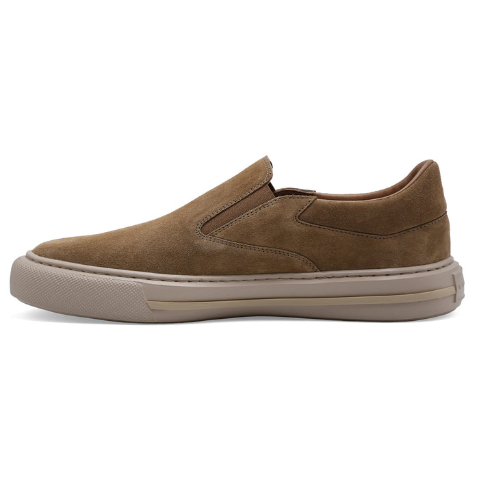 Sneakers Slip-On Hogan H691 Uomo Beige Di Stile Chic Sportivo