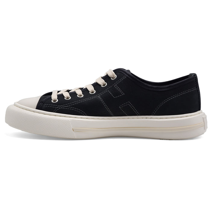 Sneakers Hogan H691 Rebel Uomo Blu Con Inserti In Pelle Gommata