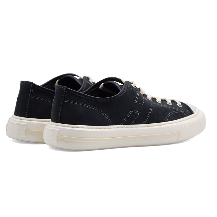 Sneakers Hogan H691 Rebel Uomo Blu Con Inserti In Pelle Gommata