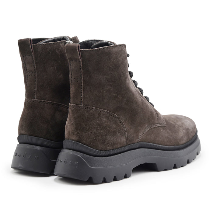 Stivaletti Hogan H692 Uomo Marrone Design Scultoreo E Chunky