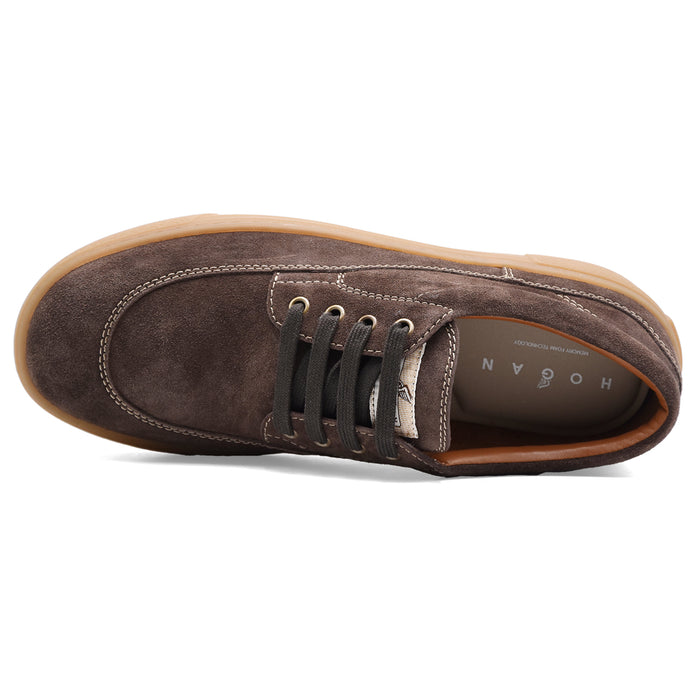 Sneakers Uomo Hogan Crosswind Marrone Soletta Con Memory Foam