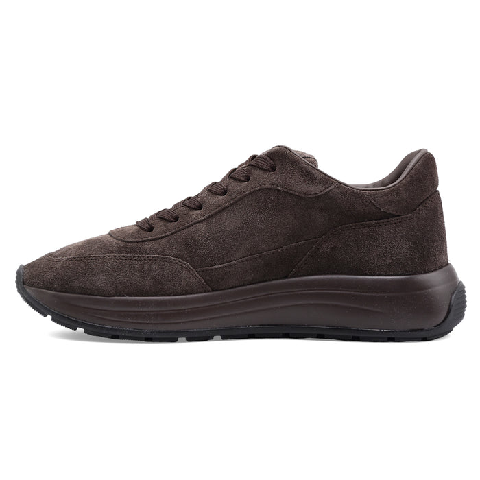 Sneakers Hogan Hi-Light H719 Morbido Suede Marrone Palissandro