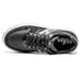 Sneakers Donna H630 Nero E Argento Con Righe Sfumate Nella Suola
