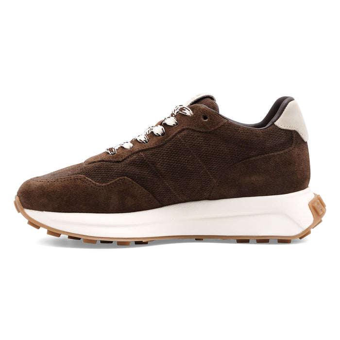 Sneakers Hogan H641 Donna Marrone Ispirata Al Running Rétro