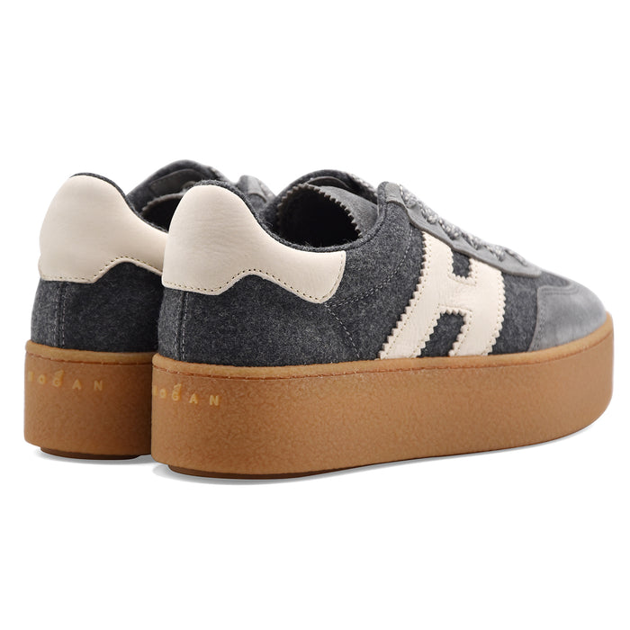 Sneakers Hogan Cool H698 Donna Grigio Soletta In Memory Foam