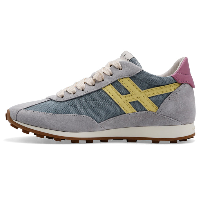Hogan Women's Athletic Light Blue Yellow Gray Sneakers