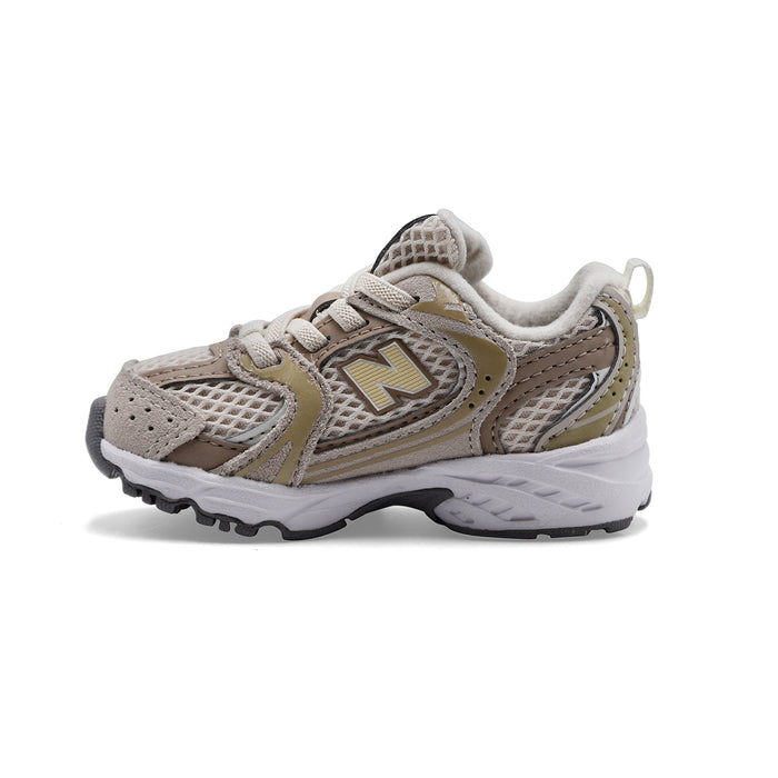 Sneakers New Balance Kids 530 Bungee Lace Linen Con Stoneware
