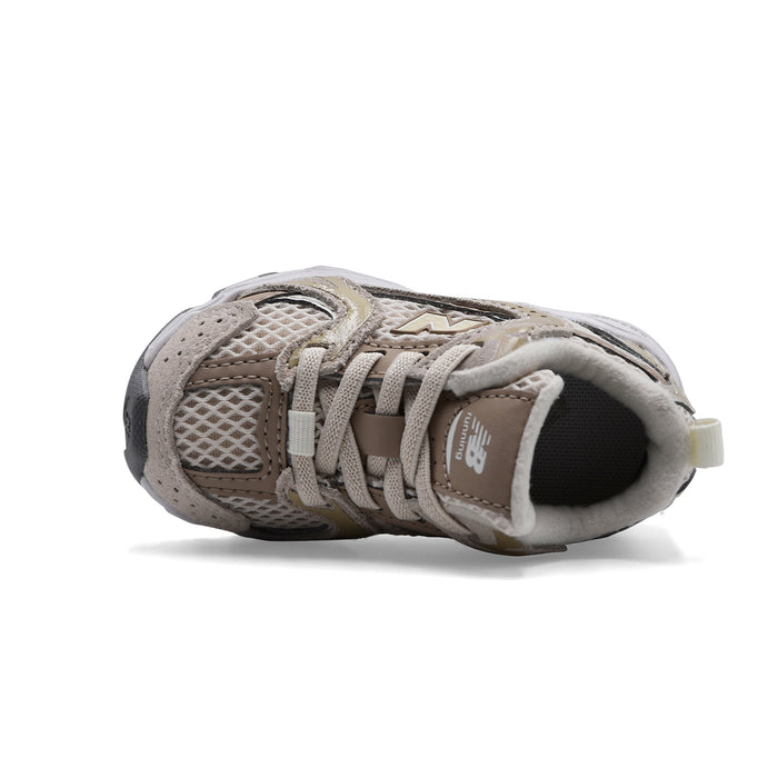 Sneakers New Balance Kids 530 Bungee Lace Linen Con Stoneware