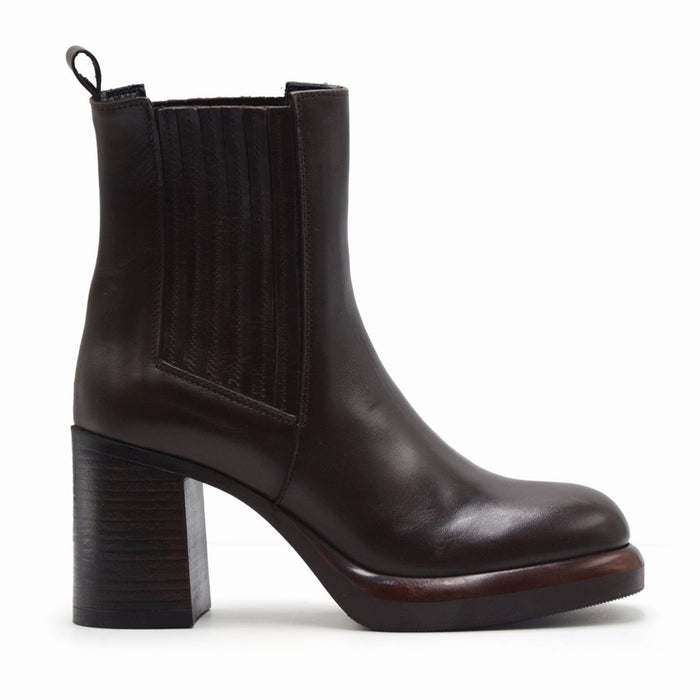 Stivaletti Donna Riccardo P. Marrone Tacco E Plateau Sporgente