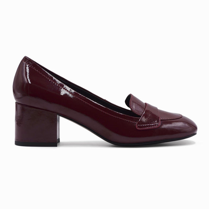 Bibi Lou Mocassini 700Z21VK Con Tacco Donna Pelle Bordeaux
