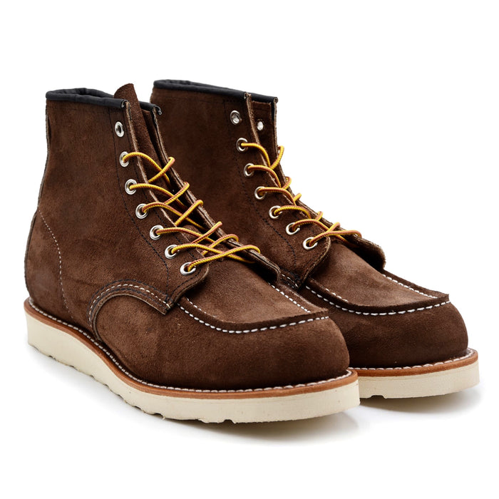 Polacchini Uomo Red Wing 8836 Classic Moc Toe 6" In Cioccolato