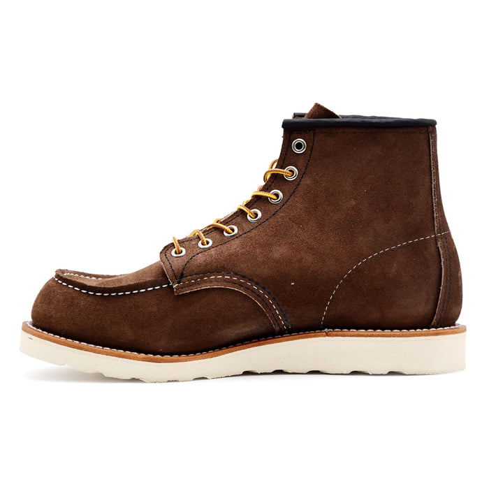 Polacchini Uomo Red Wing 8836 Classic Moc Toe 6" In Cioccolato