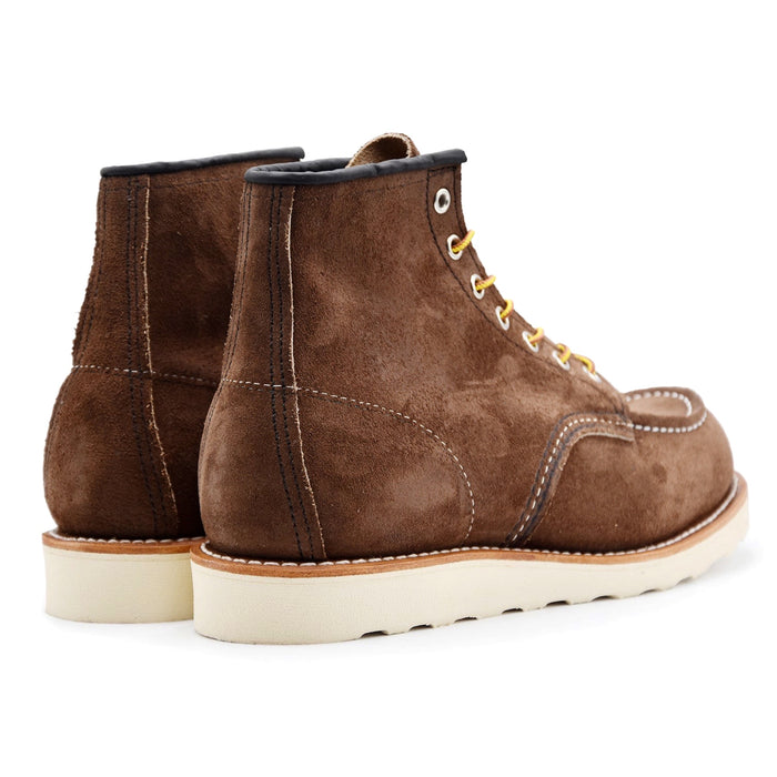 Polacchini Uomo Red Wing 8836 Classic Moc Toe 6" In Cioccolato