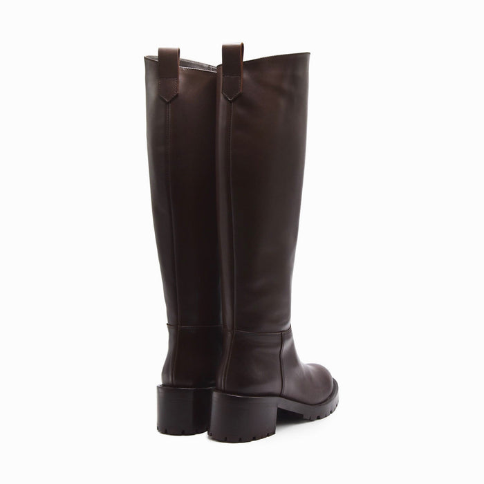Stivali Cavallerizzo Donna Guglielmo Rotta Colin Cioccolato
