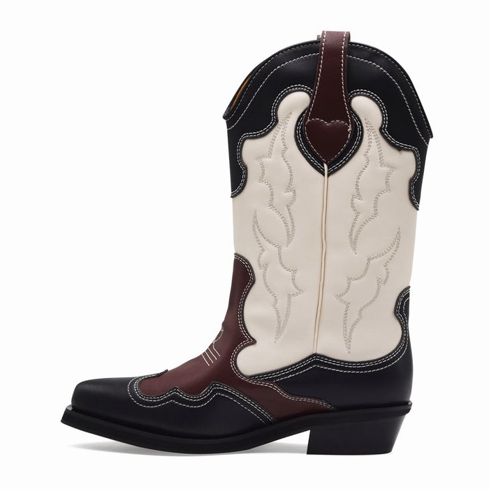 Texani Puraai Donna 7.01 Rodeo Cob Vegan Nero Marrone Bianco