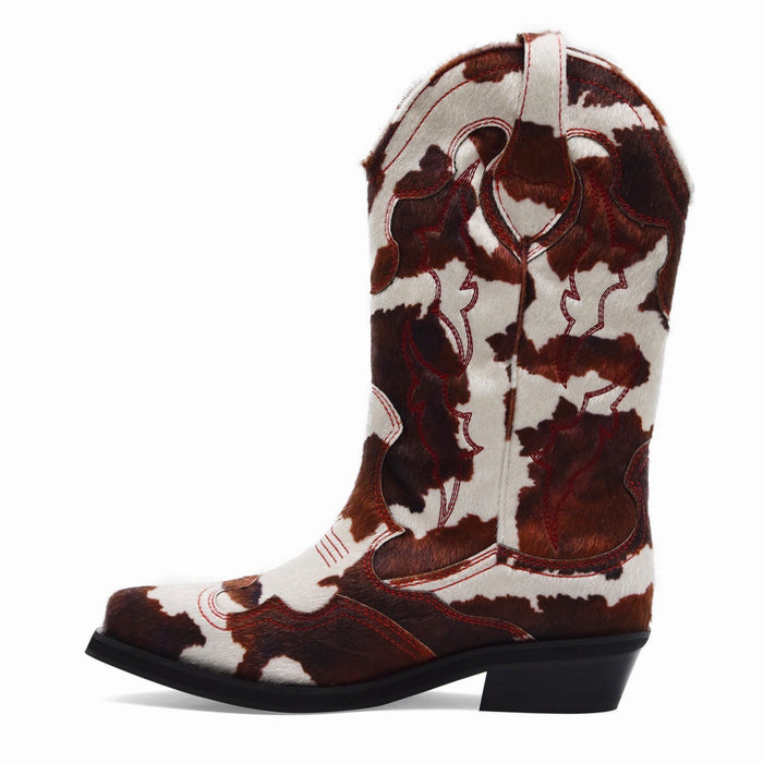 Texani Puraai Donna 7.01 Rodeo Mustang Tomaia Effetto Muccato