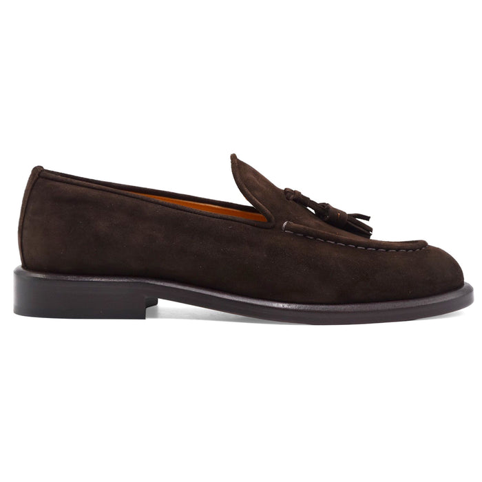 Mocassini Jubilé Donna 9905SL Pelle Scamosciata Testa Di Moro