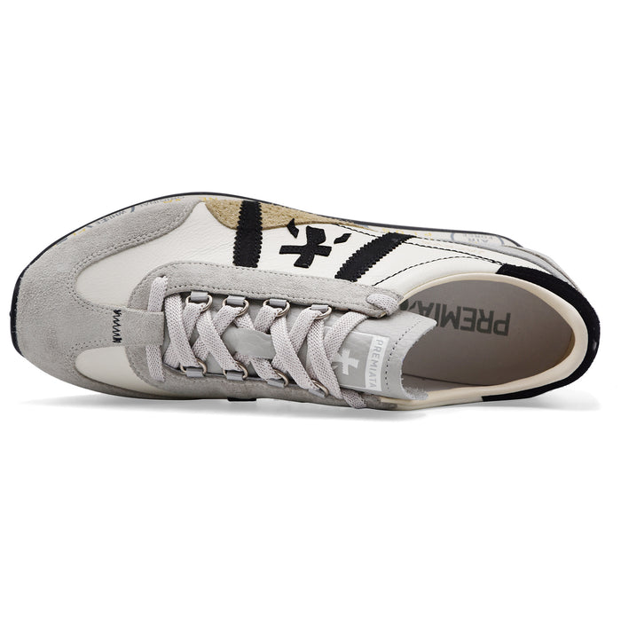 Men's Sneakers Premiata Jackyx 25 8222 White Black Essential