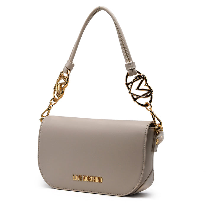 Sac à Main LOVE MOSCHINO - Ecopelle Trapuntata Noir - Bandoulière Chaîne Sac à Main LOVE MOSCHINO - Ecopelle Trapuntata Noir - Bandoulière Chaîne