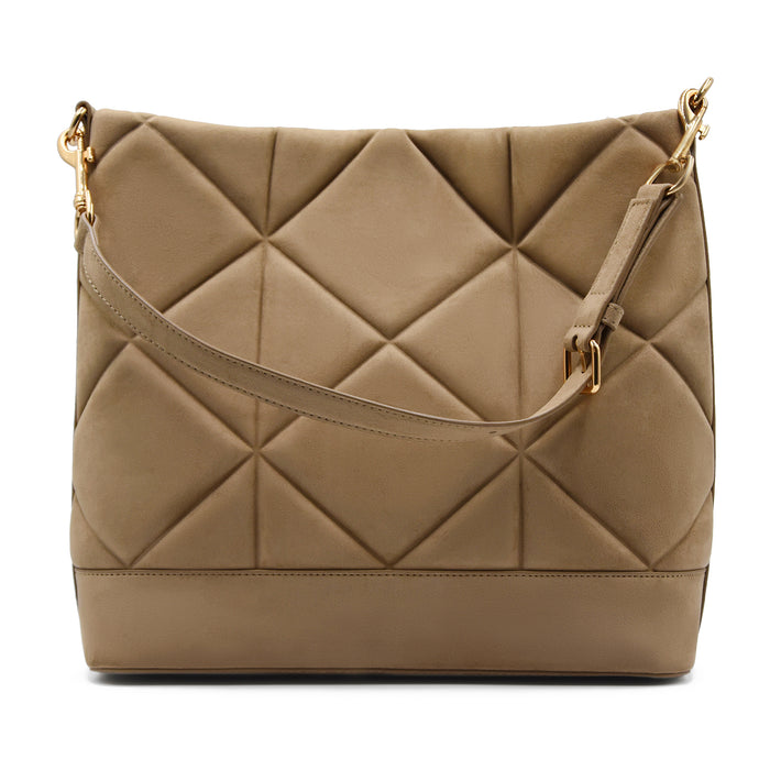 Borsa Love Moschino Donna Sabbia Embossed Tracolla Regolabile