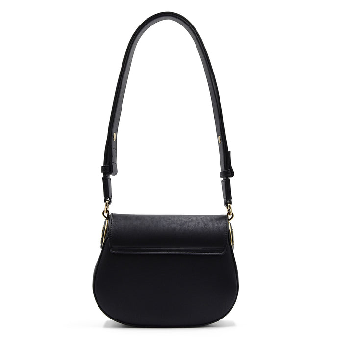 Borsa Love Moschino Donna Nero Minimal Logo Frontale Iconico