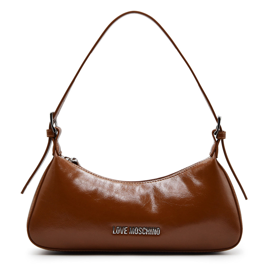 Love Moschino Women's Small Brown Bag with a Refined Design