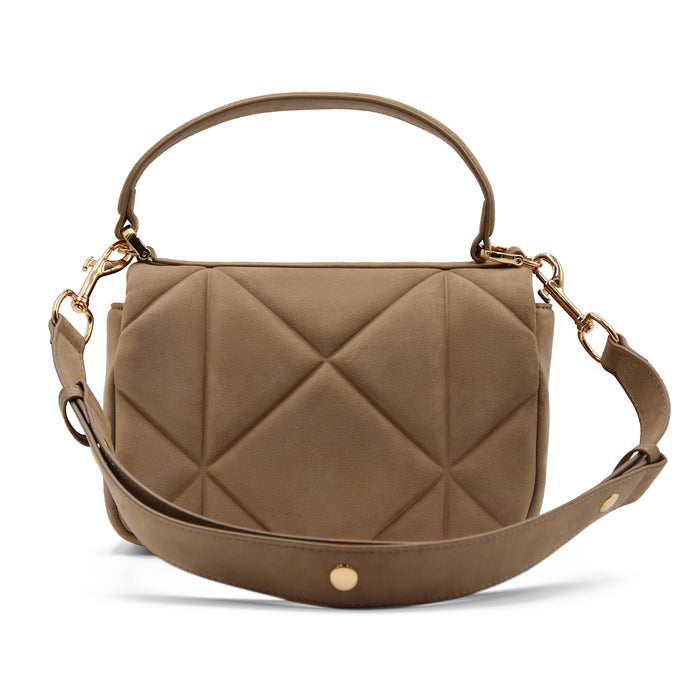 Borsa Love Moschino Donna Sabbia Con Logo E Tracolla Regolabile