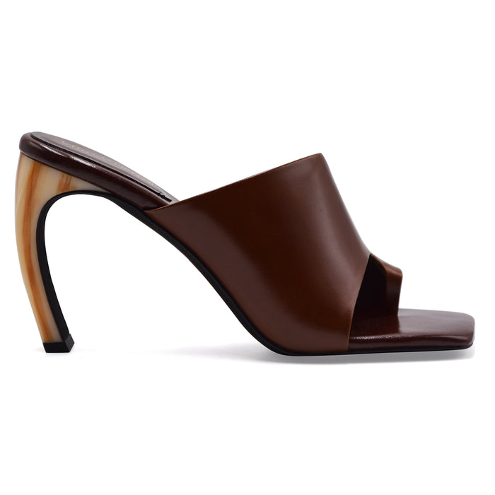 Sandali Donna Jeffrey Campbell Allocate Mule Marrone Grintoso