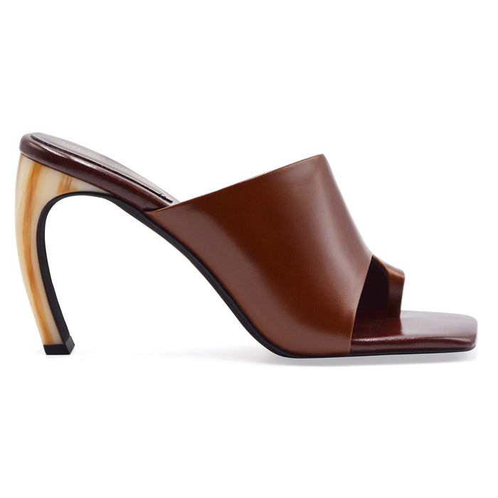 Sandali Donna Jeffrey Campbell Allocate Mule Marrone Grintoso