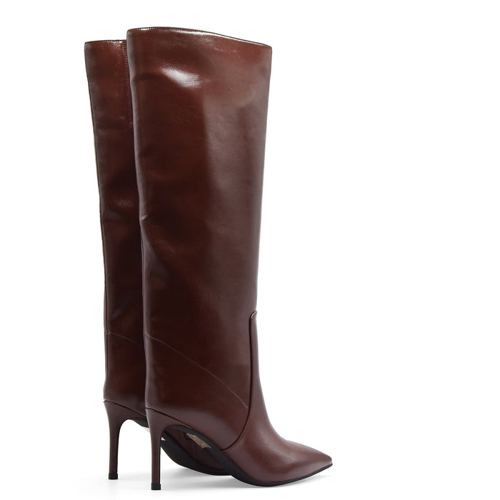 Stivali Jeffrey Campbell Arsen Donna Marrone Coffee Grintoso