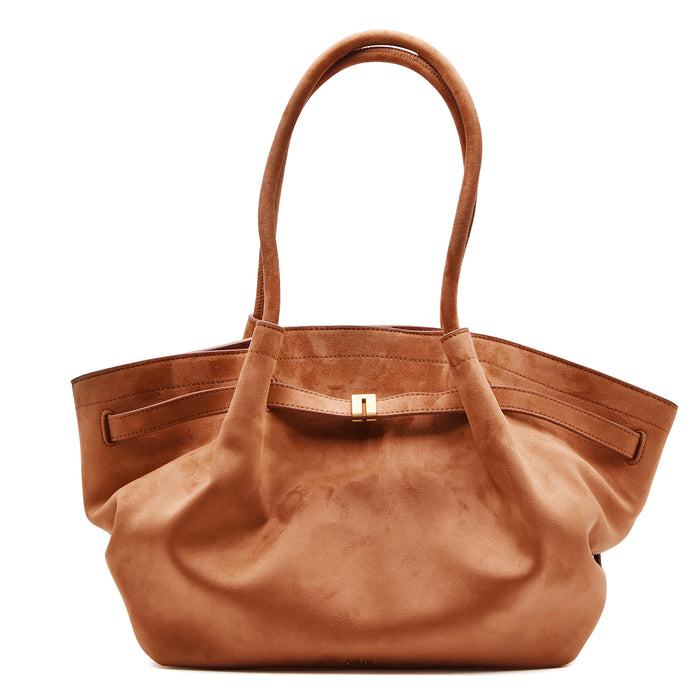 Borsa Tote Media JW PEI Hana Pelle Vegana Effetto Scamosciato