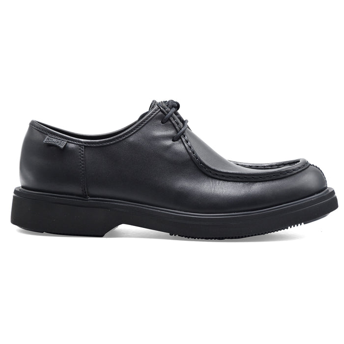 Allacciate Uomo Camper K100999 In Pelle Nera Modello Norvegese