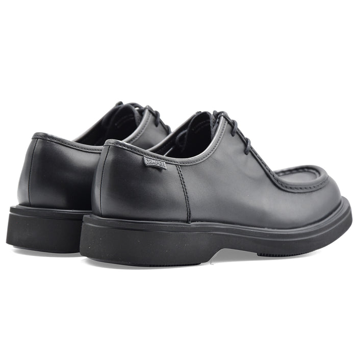 Allacciate Uomo Camper K100999 In Pelle Nera Modello Norvegese