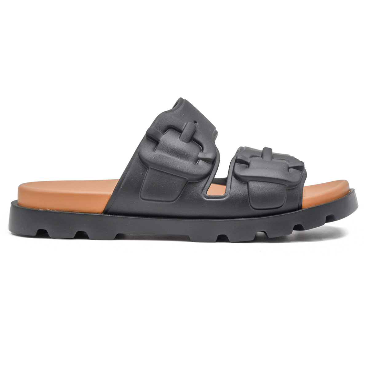 Camper Brutus Men's Sandals Black Urban Style And Lightweight