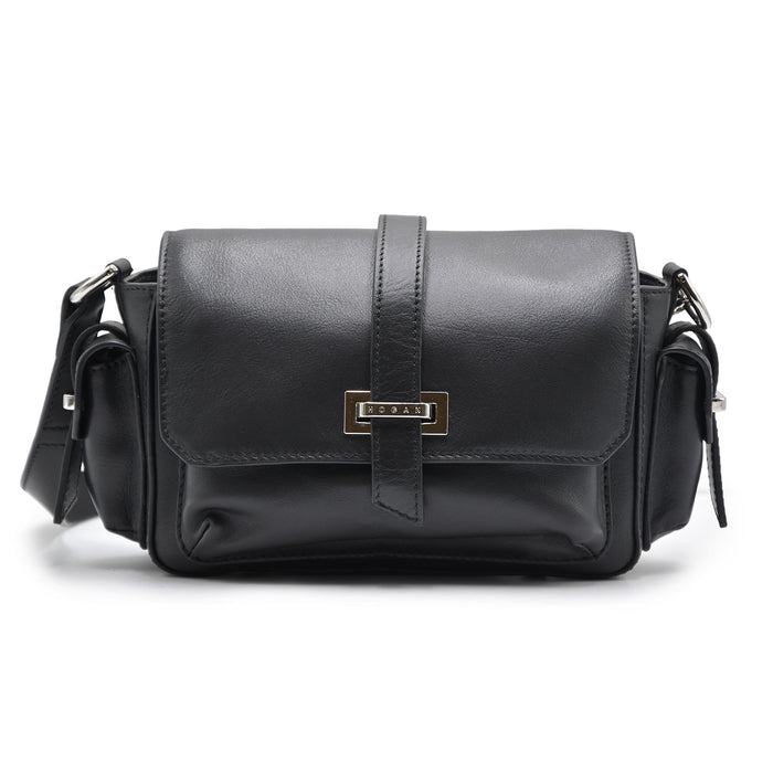 Borsa Donna Hogan Flap Piccola Nero In Pelle Per L'Everyday Look