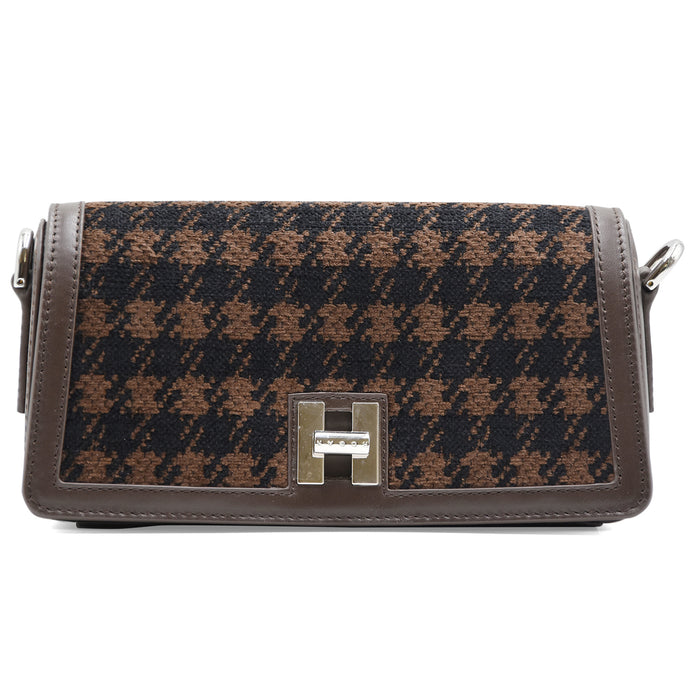 Borsa Da Donna Hogan Marrone H01Y TRACOLLA PATTA MINI TESSUTO