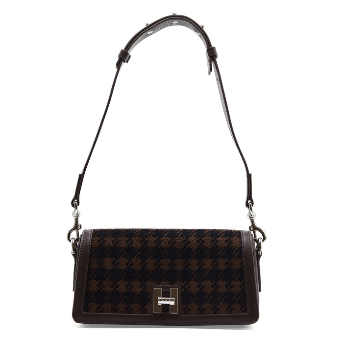 Borsa Da Donna Hogan Marrone H01Y TRACOLLA PATTA MINI TESSUTO