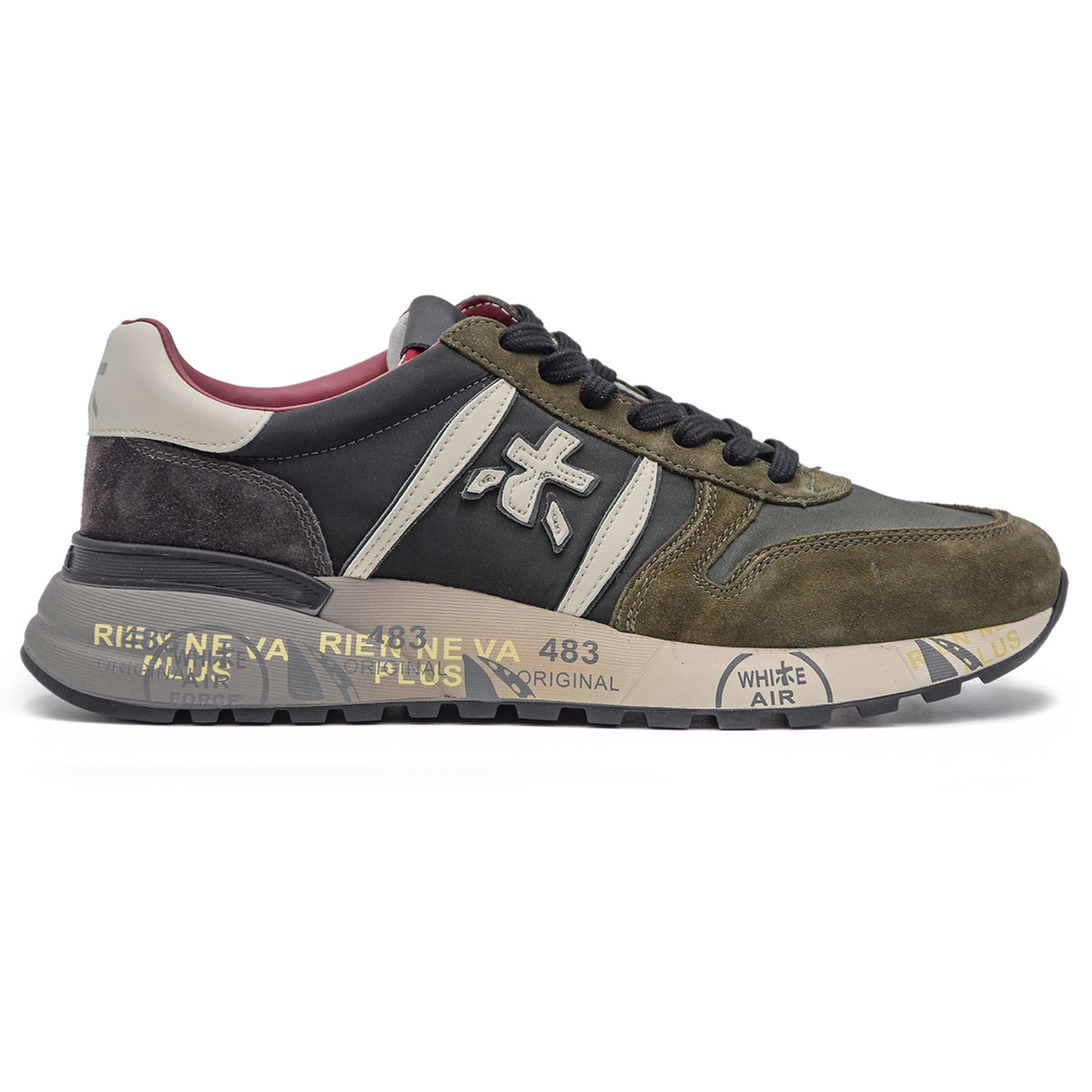 プレミアータ PREMIATA LANDER 3244 サイズ41 カーキ Premiata Lander