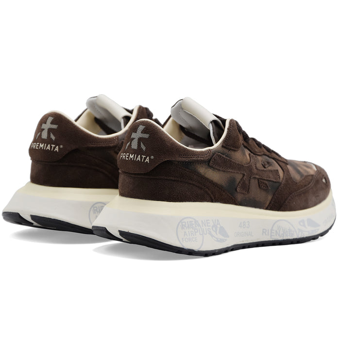 Sneakers Premiata Lauryn 8548 Marrone Donna Pelle Scamosciata