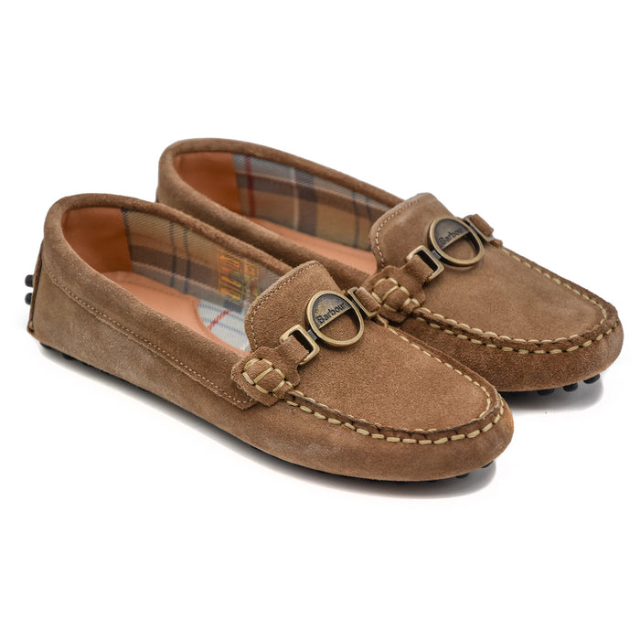 Mocassini Donna Barbour Laire Beige Offrono Ampia Flessibilità