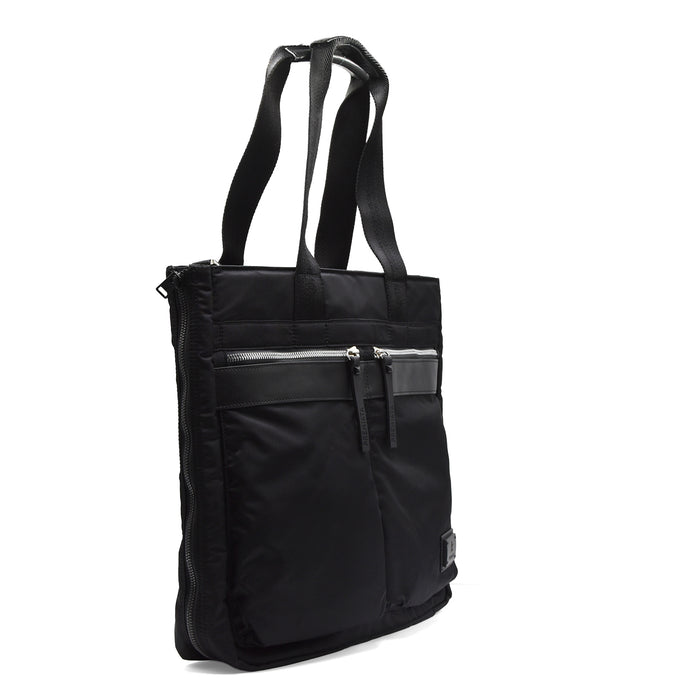 Borsa Messenger Premiata Lights 2124 Nylon Chic Tecnico Nero