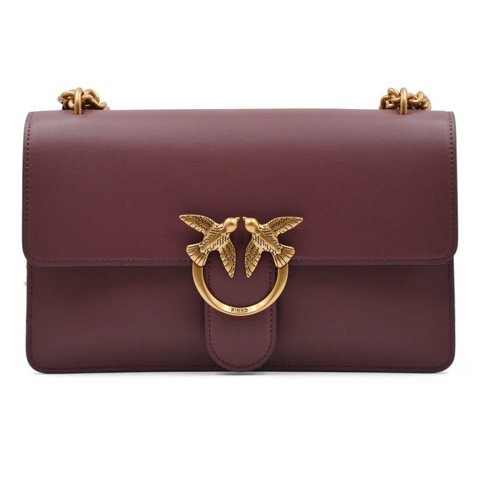 Borsa Pinko Donna Love One Classic Iconica Cioccolato Antique